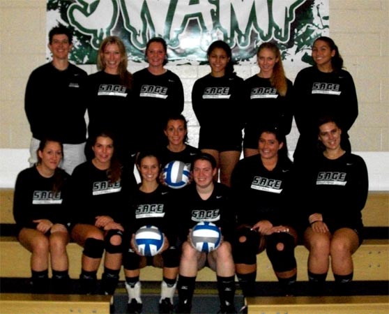 2011 Sage Women's Volleyball Team